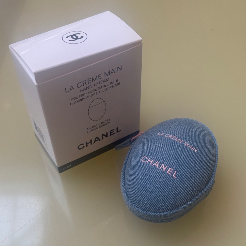 CHANEL Denim Blue Hand Cream Case